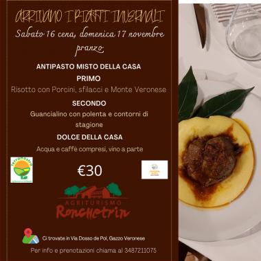 Agriturismo Ronchetrin - PIATTI INVERNALI